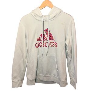 Minty Blue Adidas Hoodie